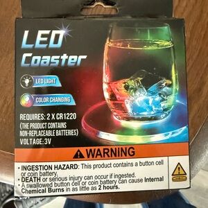 LED Color Changing Coaster